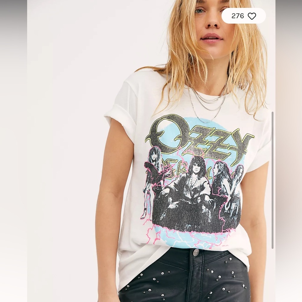 Ozzy Ozbourne europe ‘89 tour shirt tank